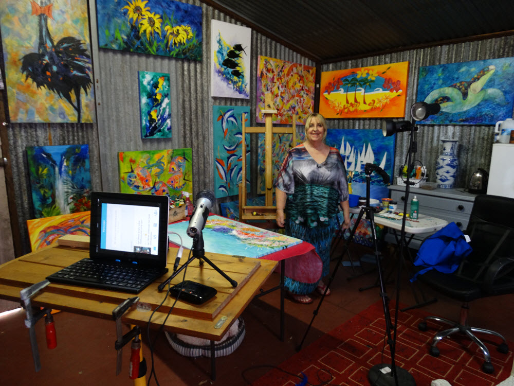 Lyn Olsen studio recording