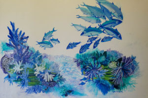 Lyn Olsen fish painting